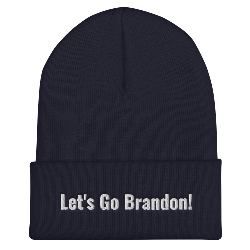 Let's Go Brandon! Cuffed Beanie