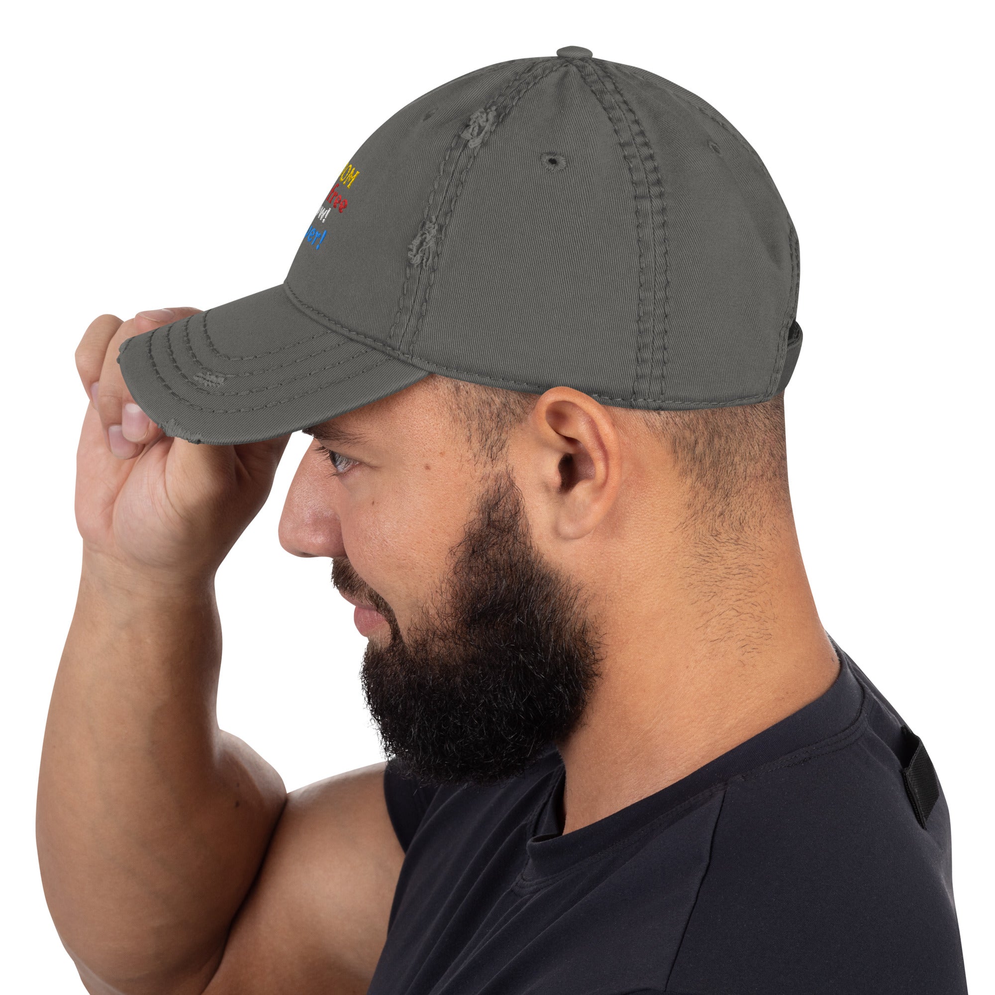 Freedom is Not Free Distressed Dad Hat