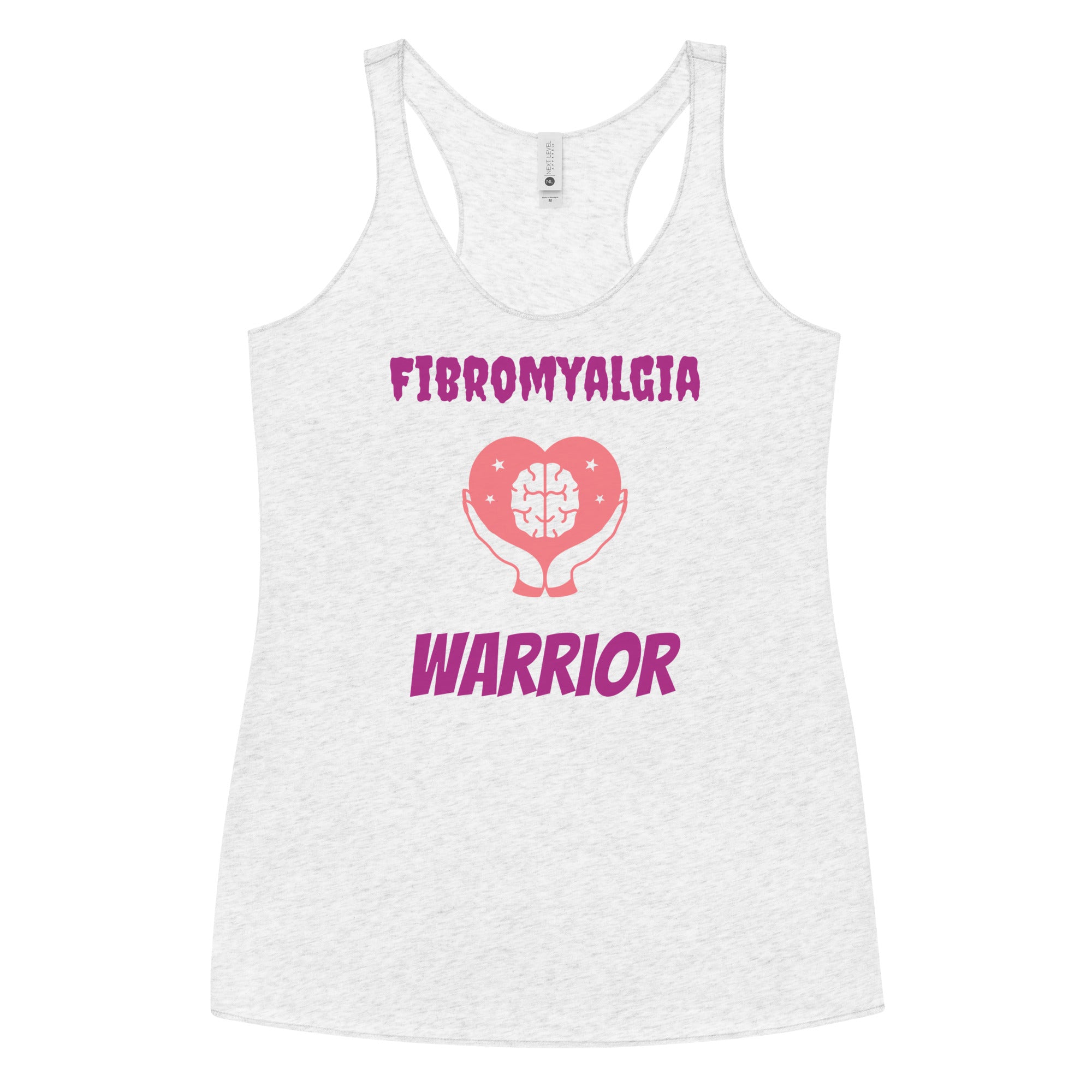 Fibromyalgia Warrior Women's Racerback Tank